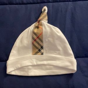 Unisex Burberry baby cap